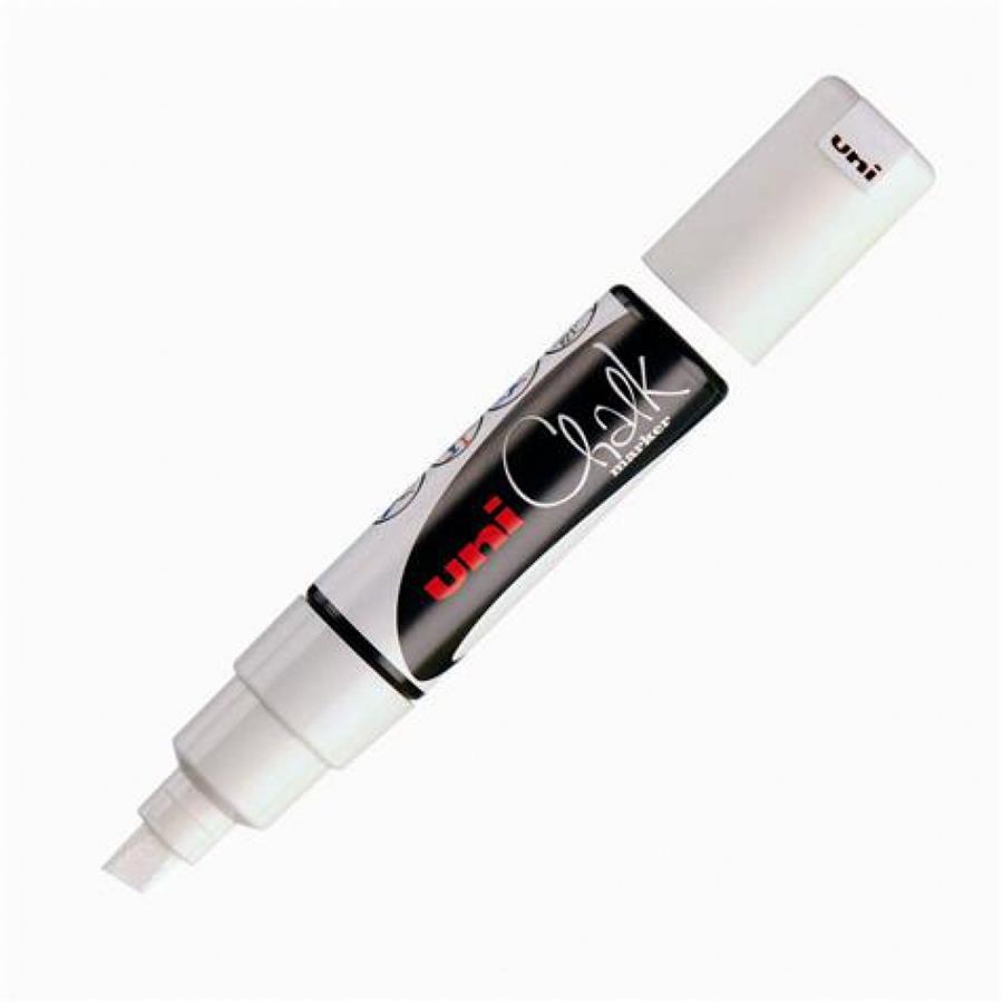 UNI CHALK MARKER PWE-8K 8MM BLANCO | 4902778140093 | Librería Castillón - Comprar libros online Aragón, Barbastro