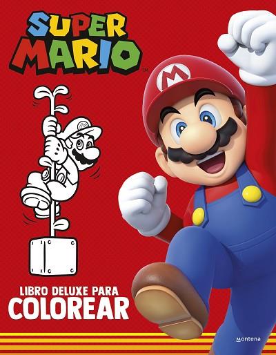 Super Mario: libro deluxe para colorear (Colección Super Mario) | 9788419975539 | Nintendo | Librería Castillón - Comprar libros online Aragón, Barbastro