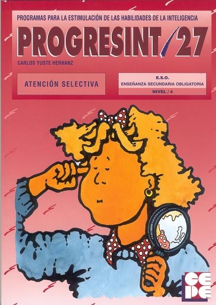 PROGRESINT 27 | 9788478692040 | YUSTE HERNANZ, CARLOS | Librería Castillón - Comprar libros online Aragón, Barbastro