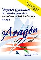 PERSONAL SERVICIOS DOMESTICOS ARAGON TEMARIO ESPECIFICO | 9788467623147 | BOA 117 20/06/2009 | Librería Castillón - Comprar libros online Aragón, Barbastro