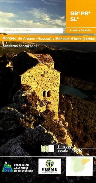 PASEOS Y EXCURSIONES MONTSEC DE ARAGON (HUESCA) Y MONTSEC D'ARES (LÉRIDA) | 9788483212813 | PRAMES | Librería Castillón - Comprar libros online Aragón, Barbastro