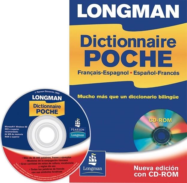 LONGMAN DICTIONNAIRE POCHE + CD ROM | 9788420539829 | Librería Castillón - Comprar libros online Aragón, Barbastro