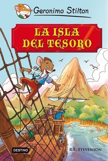 ISLA DEL TESORO, LA - GERONIMO STILTON | 9788408085614 | STILTON, GERONIMO; STEVENSON, R.L. | Librería Castillón - Comprar libros online Aragón, Barbastro