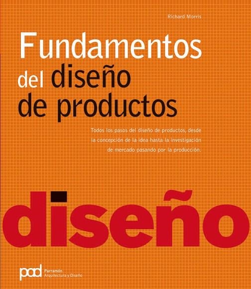 FUNDAMENTOS DEL DISEÑO DE PRODUCTOS | 9788434235571 | MORRIS, RICHARD | Librería Castillón - Comprar libros online Aragón, Barbastro