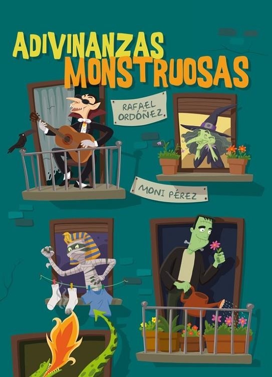 ADIVINANZAS MONSTRUOSAS | 9788448829520 | ORDOÑEZ, RAFAEL; PEREZ, MONICA | Librería Castillón - Comprar libros online Aragón, Barbastro