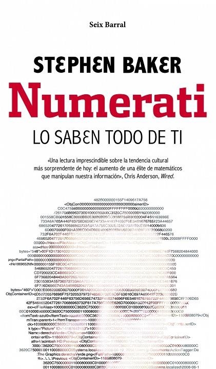 NUMERATI : LO SABEN TODO DE TI | 9788432231957 | BAKER , STEPHEN | Librería Castillón - Comprar libros online Aragón, Barbastro