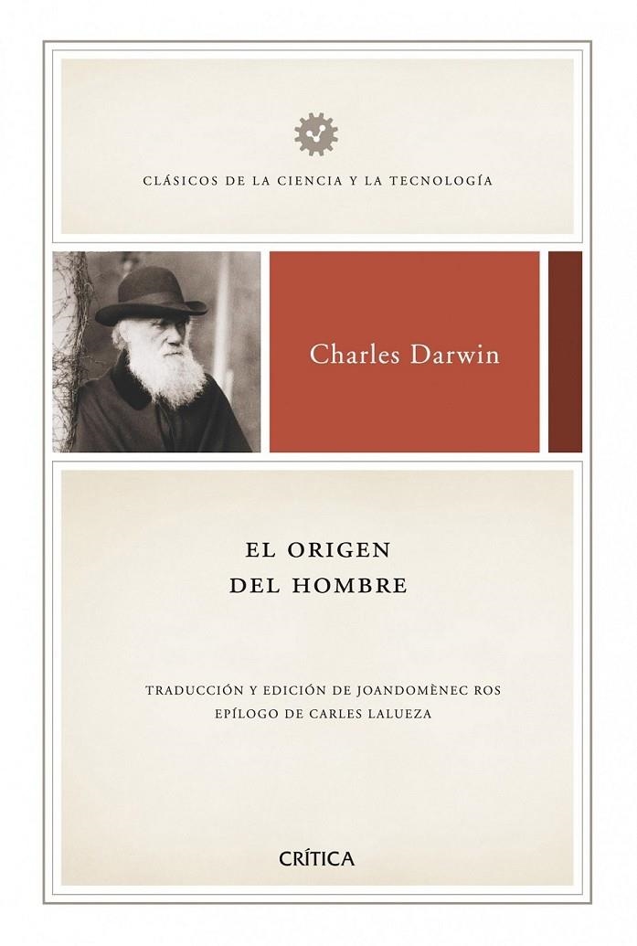 ORIGEN DEL HOMBRE, EL | 9788498920376 | DARWIN, CHARLES; ROS, JOANDOMÈNEC | Librería Castillón - Comprar libros online Aragón, Barbastro