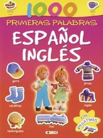 1000 PRIMERAS PALABRAS ESPAÑOL-INGLÉS CON PEGATINAS | 9788498069426 | Librería Castillón - Comprar libros online Aragón, Barbastro