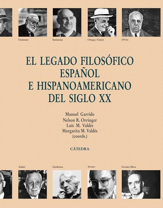 LEGADO FILOSÓFICO ESPAÑOL E HISPANOAMERICANO DEL SIGLO XX, EL | 9788437625973 | VARIOS AUTORES | Librería Castillón - Comprar libros online Aragón, Barbastro