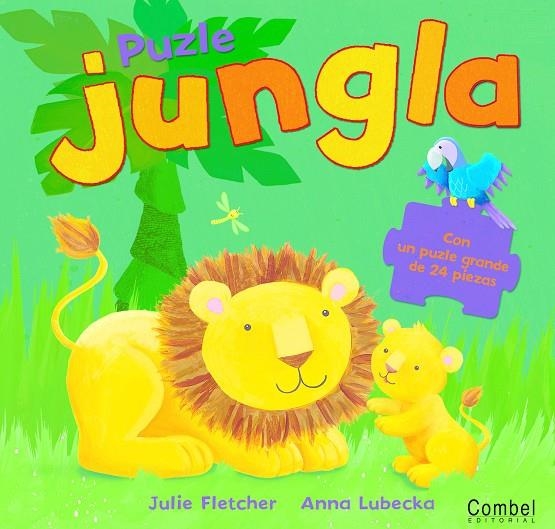 PUZZLE JUNGLA | 9788498254235 | FLETCHER, JULIE; LUBECKA, ANNA | Librería Castillón - Comprar libros online Aragón, Barbastro