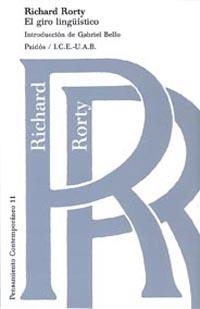 GIRO LINGUISTICO, EL | 9788475096131 | RORTY, RICHARD | Librería Castillón - Comprar libros online Aragón, Barbastro