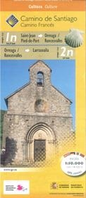 CAMINO DE SANTIAGO HOJA 1 ETAPAS (1N-2N-3N-4N) | 9788441615373 | INSTITUTO GEOGRAFICO NACIONAL (ESPAÑA) | Librería Castillón - Comprar libros online Aragón, Barbastro