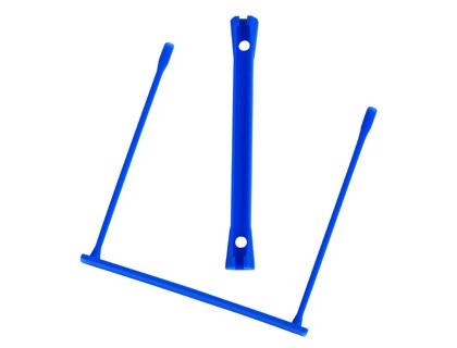 ENCUADERNADOR FASTENER PLASTICO E-CLIP AZUL CAJA 100UN KF02282 42976 | 9990000000197 | Librería Castillón - Comprar libros online Aragón, Barbastro