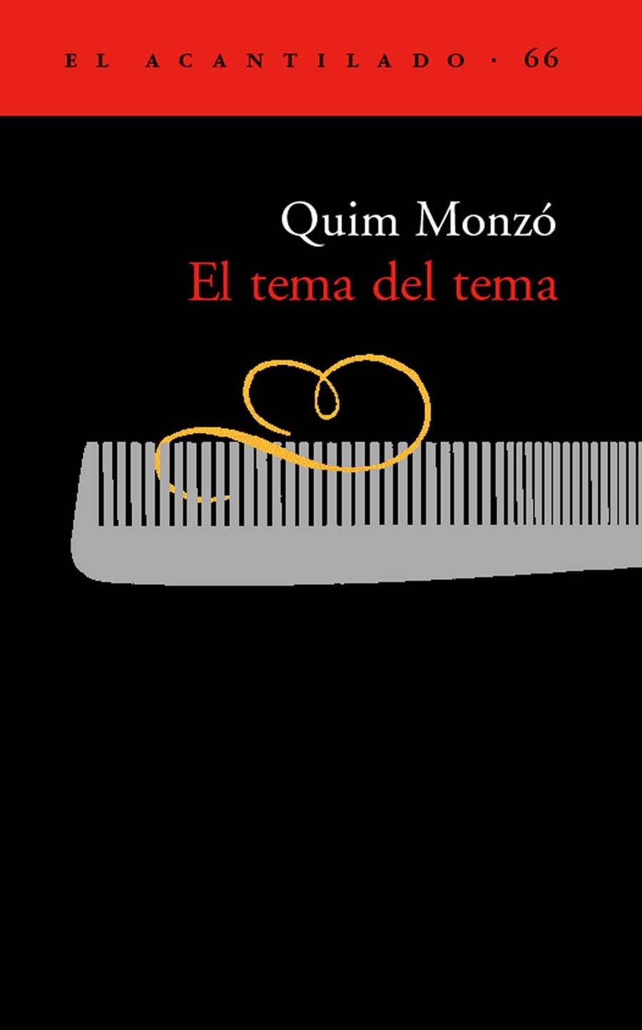 TEMA DEL TEMA, EL | 9788495359681 | MONZÓ, QUIM | Librería Castillón - Comprar libros online Aragón, Barbastro