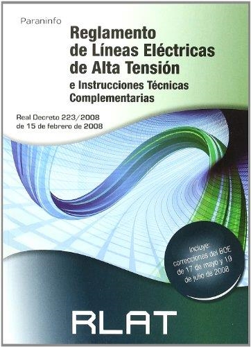 REGLAMENTO DE LINEAS ELECTRICAS DE ALTA TENSION : RLAT | 9788428331685 | Librería Castillón - Comprar libros online Aragón, Barbastro