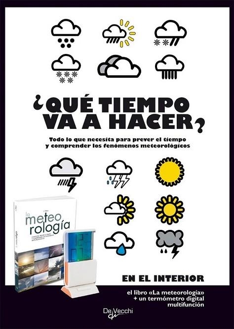 QUE TIEMPO VA A HACER? (estuche libro+termometro digital) | 9788431542177 | Oldani, J | Librería Castillón - Comprar libros online Aragón, Barbastro