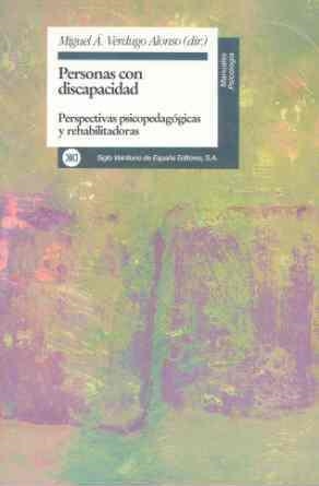 Personas con discapacidad | 9788432308673 | Verdugo Alonso, Miguel Ángel/Aguado Díaz, Antonio-León | Librería Castillón - Comprar libros online Aragón, Barbastro