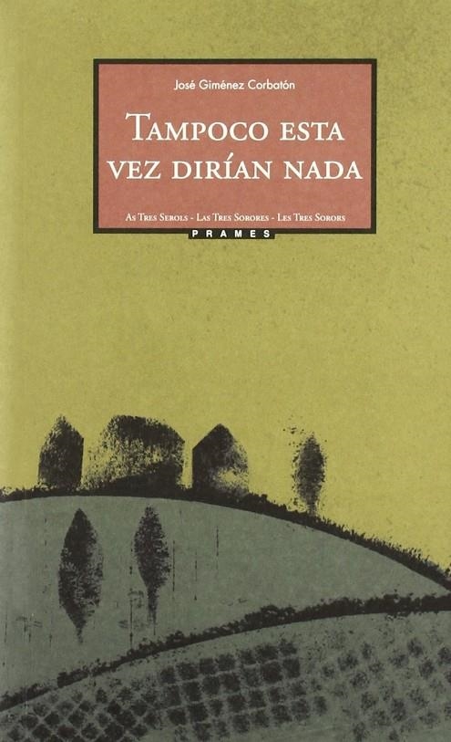 TAMPOCO ESTA VEZ DIRÍAN NADA | 9788496793293 | GIMÉNEZ CORBATÓN, josé | Librería Castillón - Comprar libros online Aragón, Barbastro