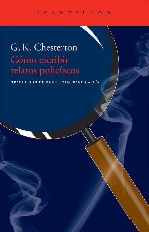 CÓMO ESCRIBIR RELATOS POLICÍACOS | 9788415277125 | CHESTERTON, GILBERT KEITH | Librería Castillón - Comprar libros online Aragón, Barbastro