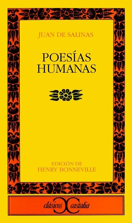 Poesías humanas | 9788470395079 | Salinas, Juan de | Librería Castillón - Comprar libros online Aragón, Barbastro