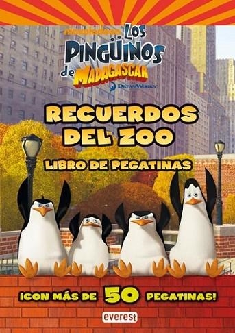 PINGÜINOS DE MADAGASCAR, LOS : RECUERDOS DEL ZOO : LIBRO DE PEGATINAS | 9788444165493 | DREAMWORKS | Librería Castillón - Comprar libros online Aragón, Barbastro