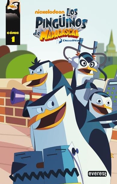 PINGÜINOS DE MADAGASCAR, LOS : CÓMIC 1 | 9788444165455 | NICKELODEON | Librería Castillón - Comprar libros online Aragón, Barbastro