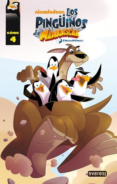 PINGÜINOS DE MADAGASCAR, LOS : CÓMIC 4 | 9788444165486 | NICKELODEON | Librería Castillón - Comprar libros online Aragón, Barbastro