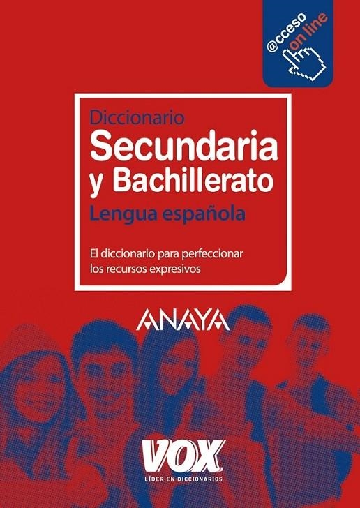 DICCIONARIO DE SECUNDARIA Y BACHILLERATO VOX ANAYA | 9788499740096 | Librería Castillón - Comprar libros online Aragón, Barbastro