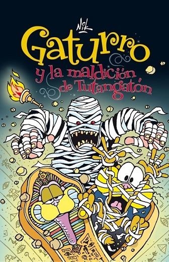 GATURRO Y LA MALDICIÓN DE TUTANGATÓN - GATURRO 3 | 9788484417590 | NIK | Librería Castillón - Comprar libros online Aragón, Barbastro