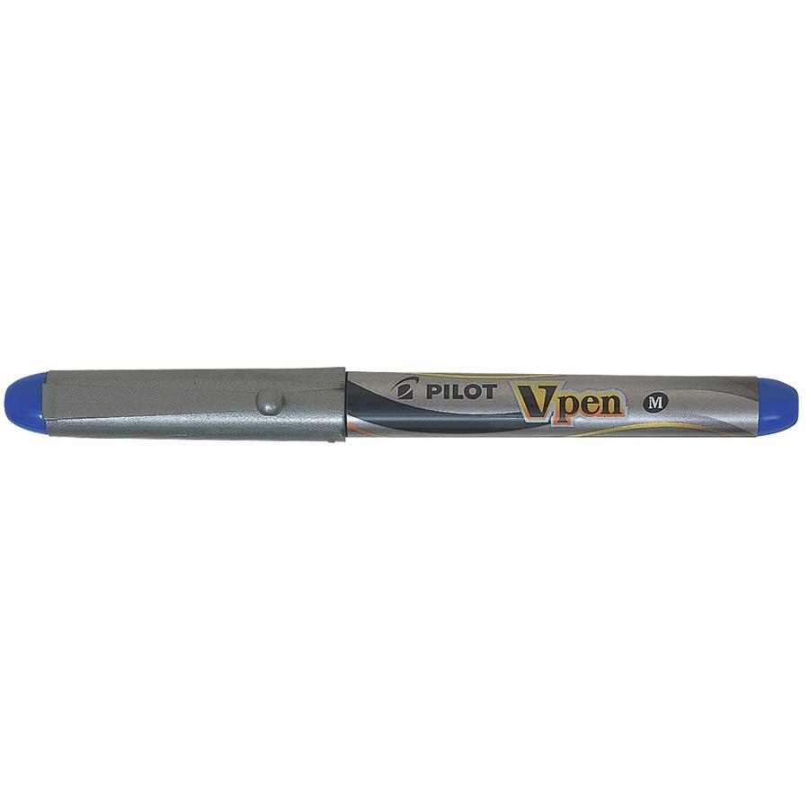 PILOT PLUMA VPEN SILVER NEGRO/AZUL DESECHABLE | 4902505085888 | Librería Castillón - Comprar libros online Aragón, Barbastro