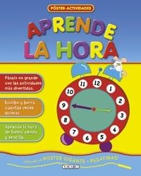 APRENDE LA HORA (CON PEGATINAS) | 9788499134062 | VV.AA. | Librería Castillón - Comprar libros online Aragón, Barbastro