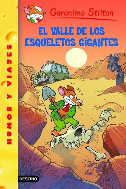 VALLE DE LOS ESQUELETOS GIGANTES, EL - GERONIMO STILTON 44 | 9788408102144 | STILTON, GERONIMO | Librería Castillón - Comprar libros online Aragón, Barbastro