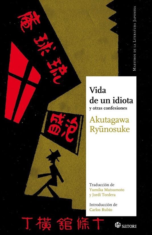 VIDA DE UN IDIOTA | 9788493820497 | AKUTAGAWA, RYÛNOSUKE | Librería Castillón - Comprar libros online Aragón, Barbastro