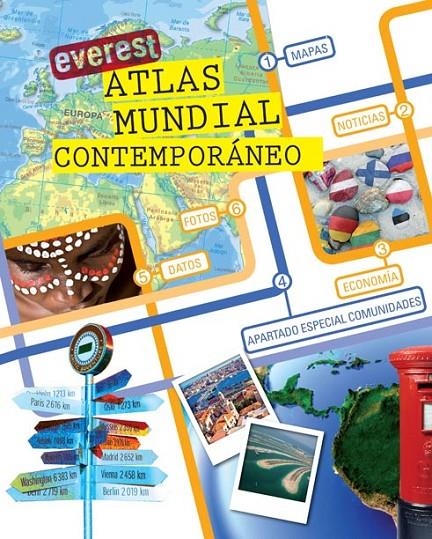 ATLAS MUNDIAL CONTEMPORÁNEO | 9788444110356 | RODRÍGUEZ VEGA, ANA; GARCÍA ABLANEDO, EDUARDO | Librería Castillón - Comprar libros online Aragón, Barbastro