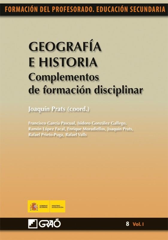 GEOGRAFÍA. COMPLEMENTOS DE FORMACIÓN DISCIPLINAR | 9788499800912 | PRATS, JOAQUÍN (COORD.) | Librería Castillón - Comprar libros online Aragón, Barbastro