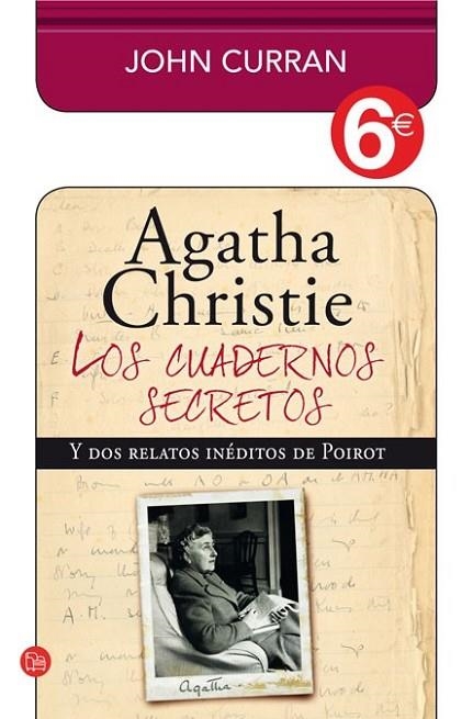 CUADERNOS SECRETOS DE AGATHA CHRISTIE, LOS - PDL 6€ 2012 | 9788466325462 | CURRAN, JOHN | Librería Castillón - Comprar libros online Aragón, Barbastro