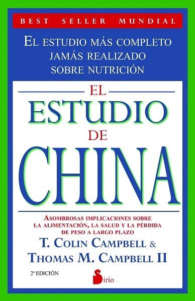 ESTUDIO DE CHINA, EL | 9788478087945 | CAMPBELL, T.COLIN | Librería Castillón - Comprar libros online Aragón, Barbastro