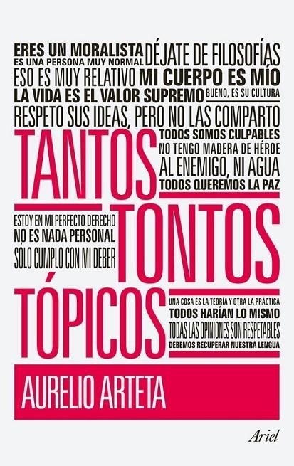 TANTOS TONTOS TÓPICOS | 9788434470644 | ARTETA, AURELIO | Librería Castillón - Comprar libros online Aragón, Barbastro