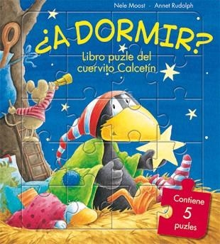 A DORMIR? - LIBRO PUZLE DEL CUERVITO CALCETÍN | 9788424641283 | MOOST, NELE | Librería Castillón - Comprar libros online Aragón, Barbastro