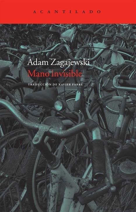 MANO INVISIBLE | 9788415277538 | Zagajewski, Adam | Librería Castillón - Comprar libros online Aragón, Barbastro