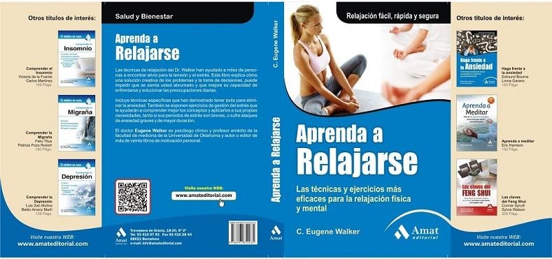 APRENDA A RELAJARSE | 9788497354035 | WALKER, EUGENE | Librería Castillón - Comprar libros online Aragón, Barbastro