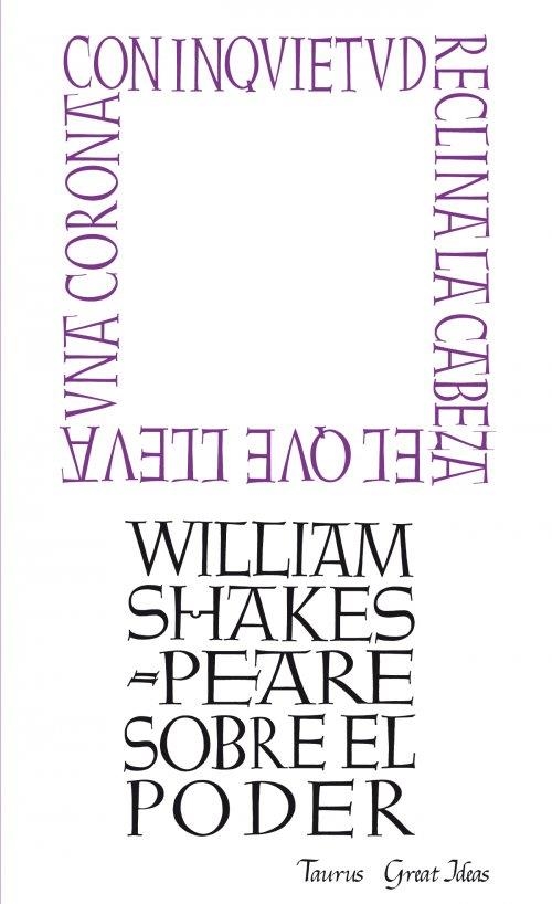 SOBRE EL PODER | 9788430600274 | William Shakespeare | Librería Castillón - Comprar libros online Aragón, Barbastro