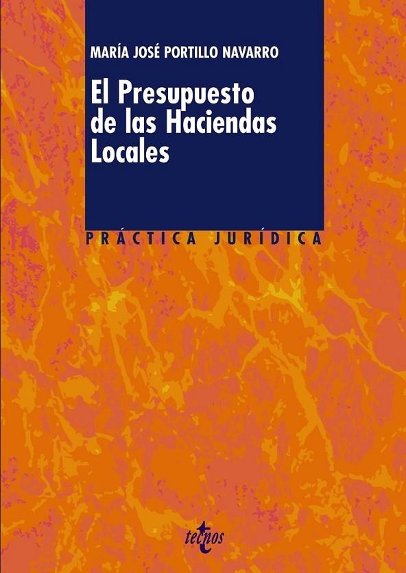 PRESUPUESTO DE LAS HACIENDAS LOCALES, EL | 9788430954094 | PORTILLO NAVARRO, MARÍA JOSÉ | Librería Castillón - Comprar libros online Aragón, Barbastro