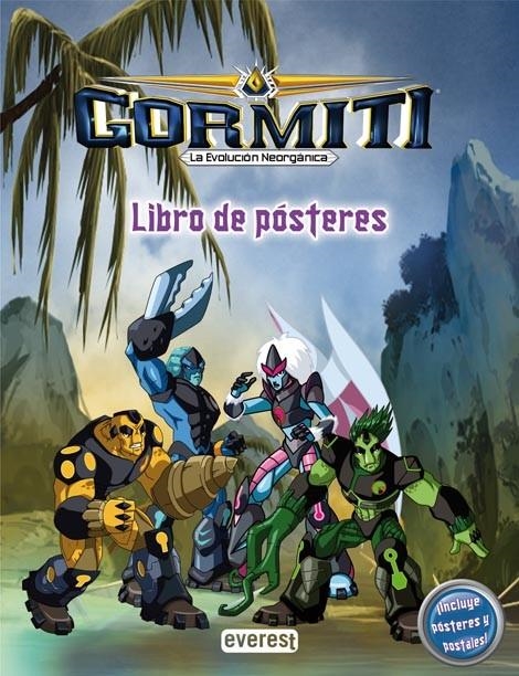 GORMITI : LA EVOLUCIÓN NEORGÁNICA. LIBRO DE PÓSTERES | 9788444168364 | GIOCHI PRECIOSSI | Librería Castillón - Comprar libros online Aragón, Barbastro