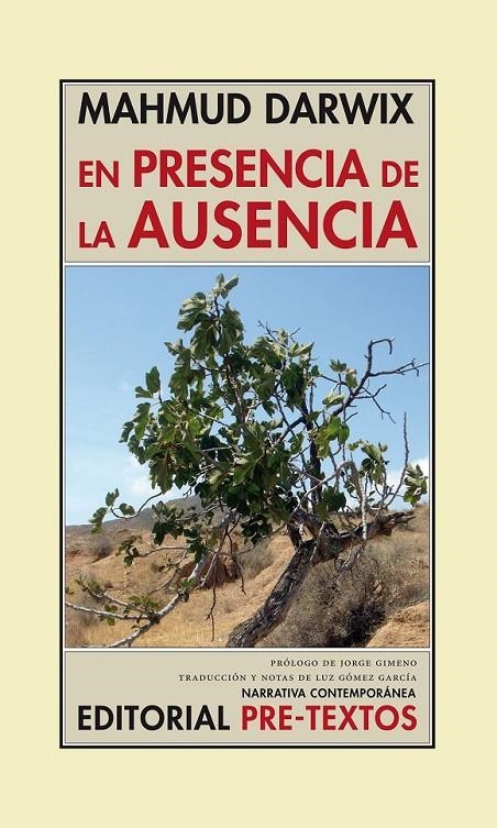 EN PRESENCIA DE LA AUSENCIA | 9788415297505 | DARWIX, MAHMUD | Librería Castillón - Comprar libros online Aragón, Barbastro