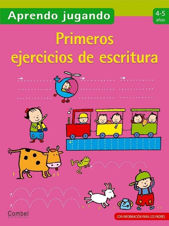 Primeros ejercicios de escritura - Aprendo jugando | 9788498255140 | ZNU | Librería Castillón - Comprar libros online Aragón, Barbastro