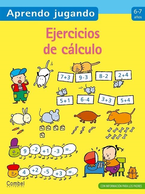 Ejercicios de cálculo 6-7 años | 9788498257113 | Librería Castillón - Comprar libros online Aragón, Barbastro