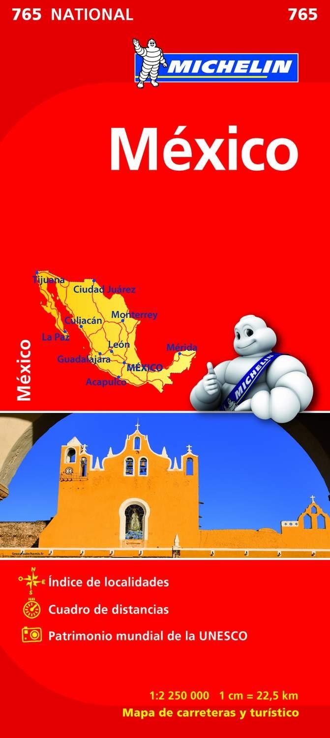 MEXICO ED12 - MAPA MICHELIN NATIONAL 765 | 9782067173583 | Librería Castillón - Comprar libros online Aragón, Barbastro