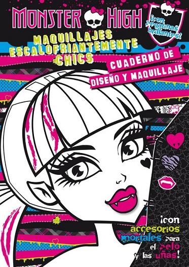 Monster High. Maquillajes escalofriantemente chics. Cuaderno de diseño y maquill | 9788420412887 | VV.AA. | Librería Castillón - Comprar libros online Aragón, Barbastro