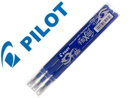 PILOT FRIXION RECAMBIO AZUL 3UN. (0.7 BORRABLE) | 4902505356070 | Librería Castillón - Comprar libros online Aragón, Barbastro